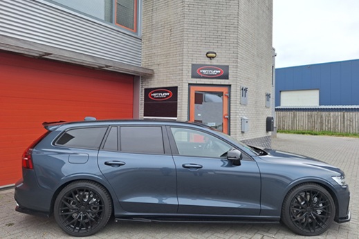 Rijervaring Chiptuning Volvo V60 T6 plug-in-hybrid 340 PK Zijkant