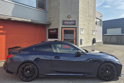 Rijervaring Chiptuning BMW 430i 245 PK G22 Zijkant