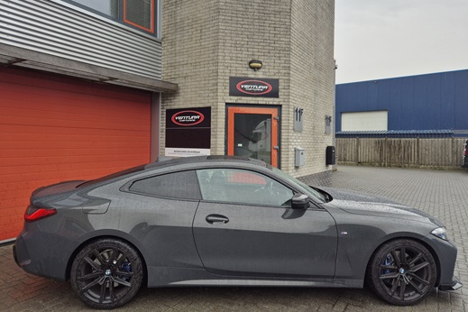 Rijervaring Chiptuning BMW 430i 245 PK G22 Zijkant